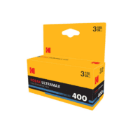 Kodak Eastman UltraMax 400 Color Negative Film (35mm Roll Film, 24 Exposures, 3-Pack)